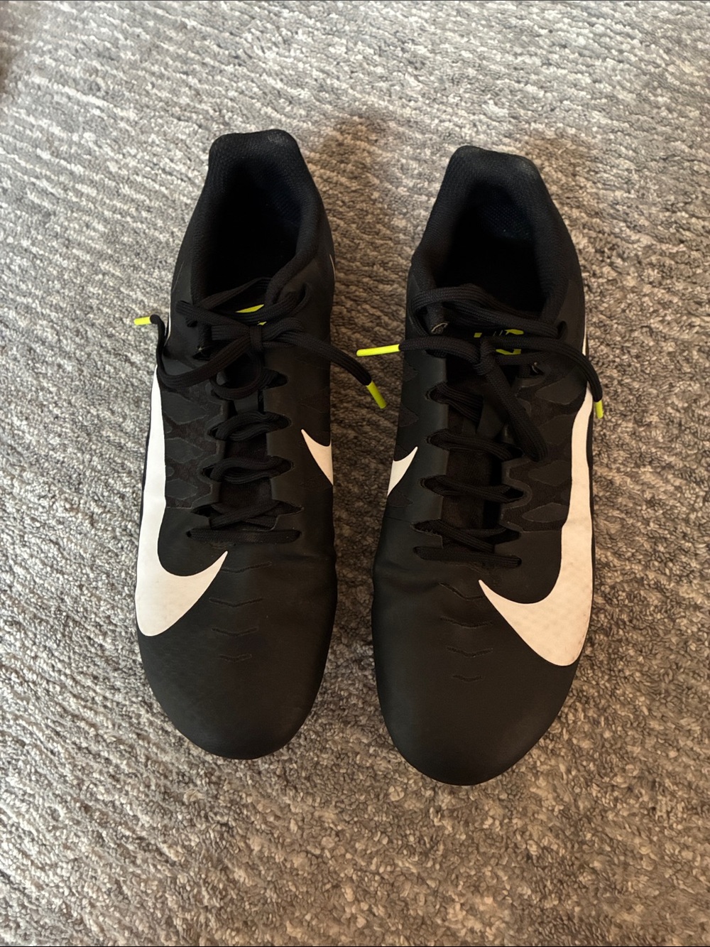 Nike Racing Zoom Rival S Track Shoe Men Size 9 Black White